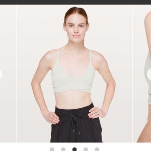 Lululemon lean in bra